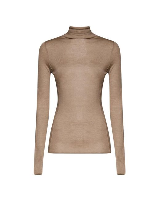 Pinko Brown Turtlenecks