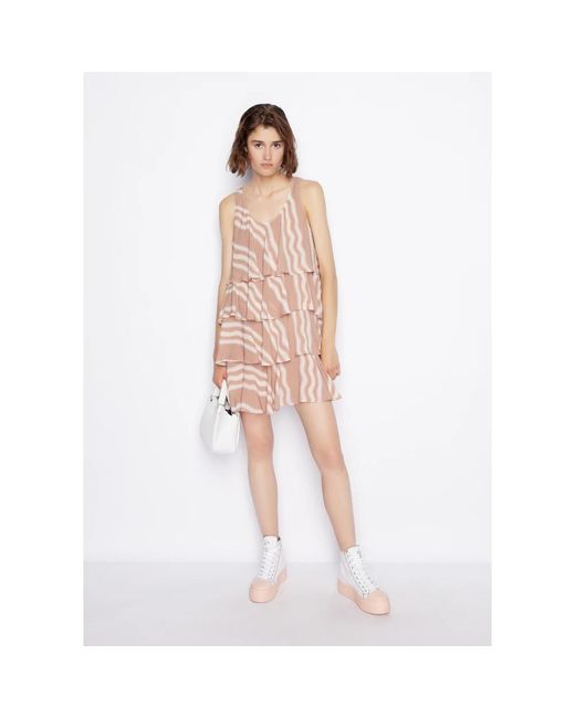 ARMANI EXCHANGE Pink Short Dresses