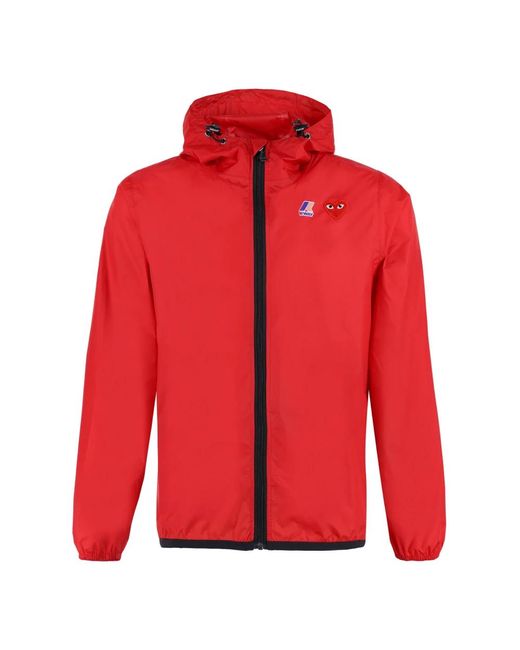 Light Jackets COMME DES GARÇONS PLAY de hombre de color Red