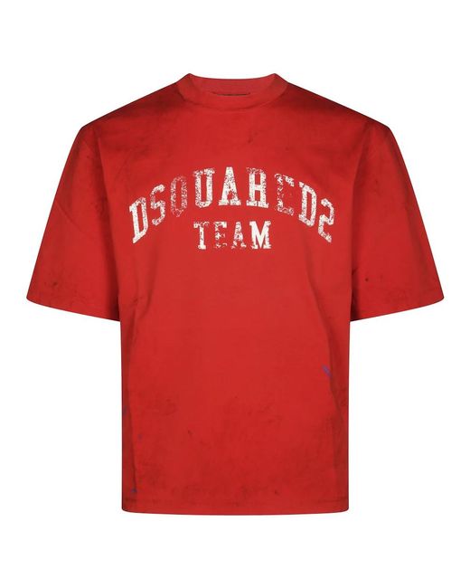 DSquared² Red T-Shirts for men