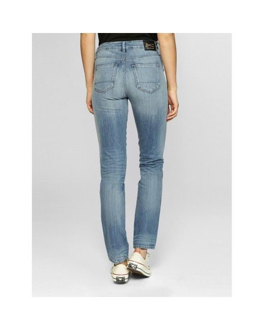 Denham Denim Enge Jeans in Blau | Lyst DE