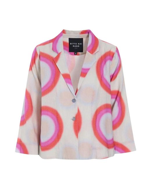 Shirts Bitte Kai Rand de color Pink