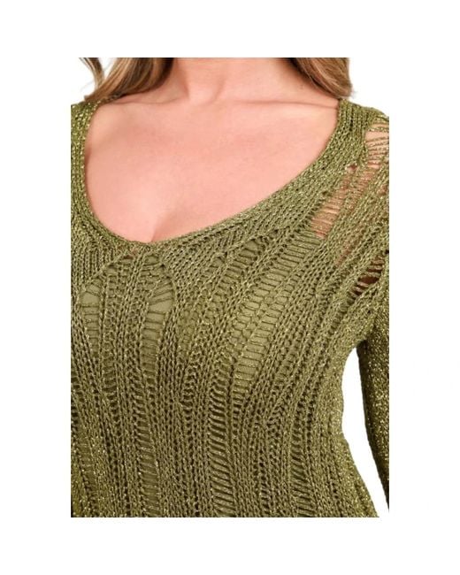Marciano Green Knitted Dresses
