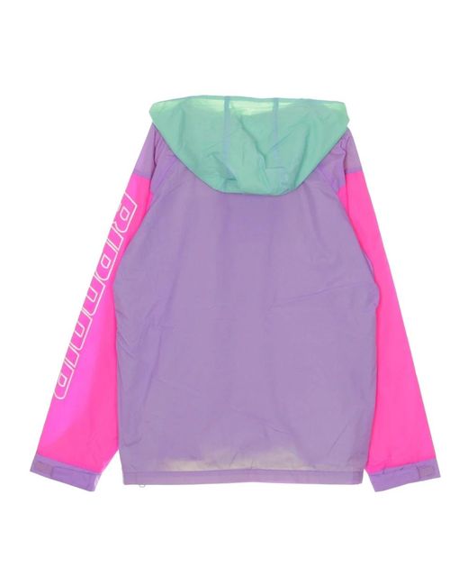 RIPNDIP Kleur Blok Windjack in het Purple voor heren