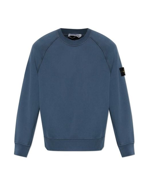 Stone Island Blue Sweatshirts for men