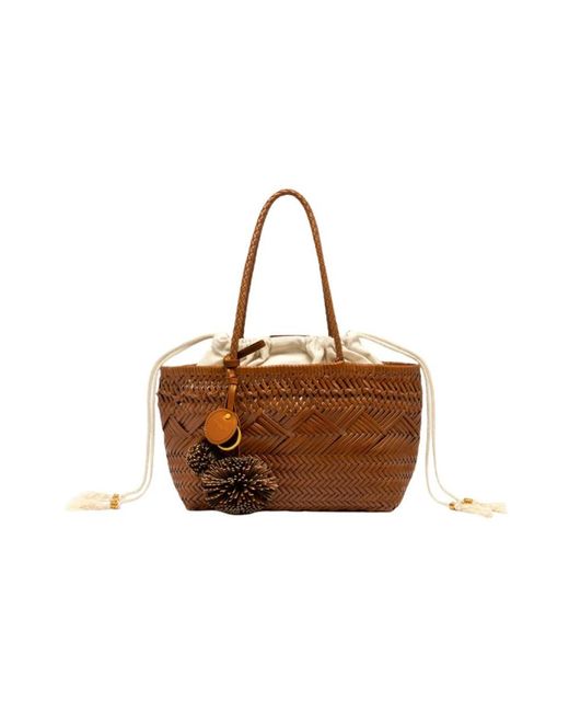 Gianni Chiarini Brown Bucket Bags