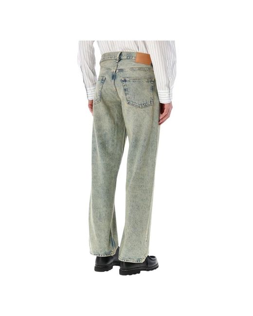 sunflower Green Straight Jeans for men