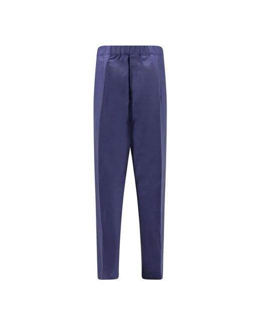 Laneus Blue Wide Trousers for men