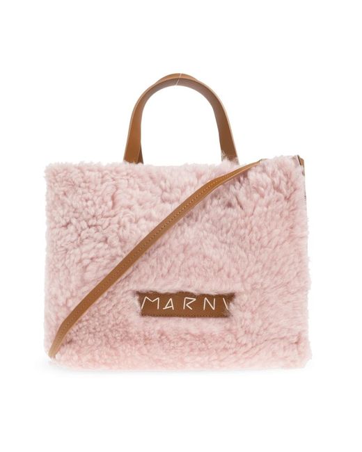 Handbags di Marni in Pink