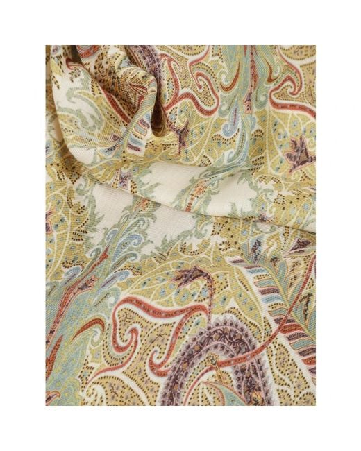 Etro Natural Winter Scarves for men