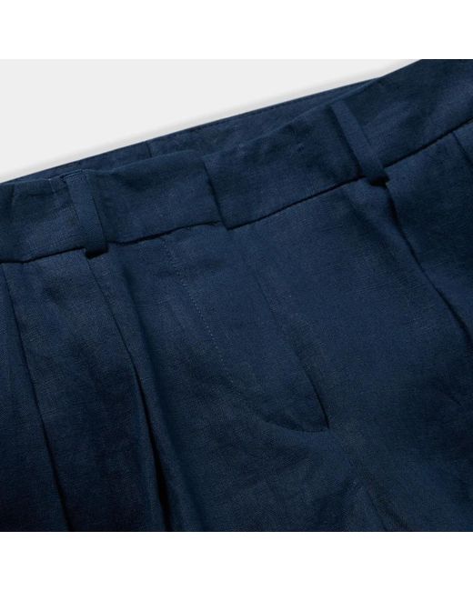 Brooks Brothers Blue Wide Trousers
