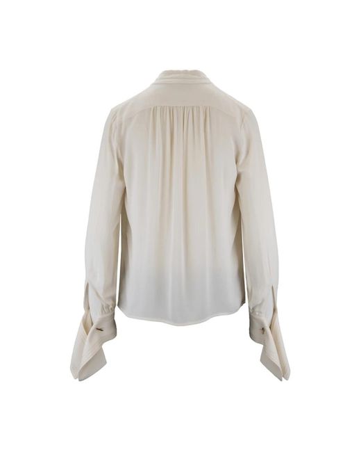 Elisabetta Franchi White Blouses