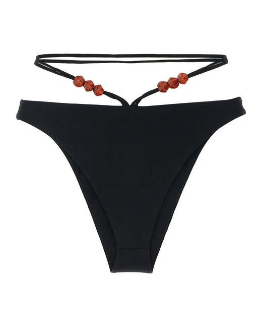 Magda Butrym Black Bikinis