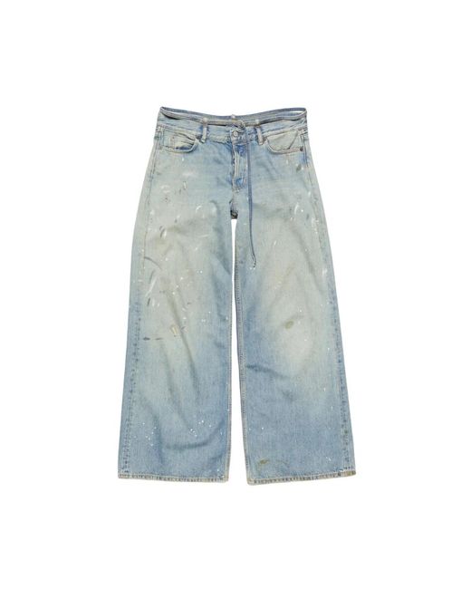 2004 trafalgar 5-pocket denim jeans di Acne in Blue