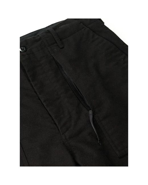 Engineered Garments Broeken ,Zwart ,Nylon Broek in het Black voor heren