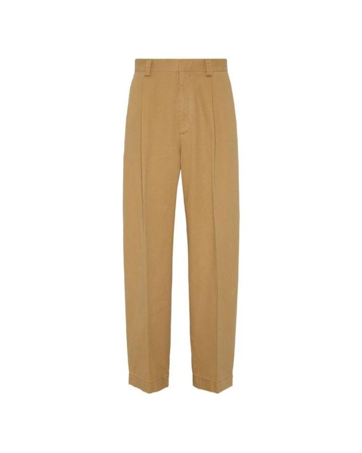 DSquared² Straight Trousers in het Natural voor heren
