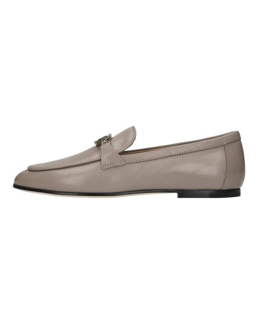 Tod's Gray Loafers