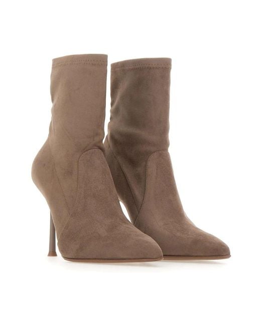 Sergio Levantesi Brown Heeled Boots