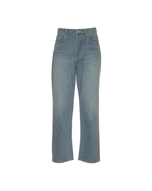 Jeans > straight jeans Auralee pour homme en coloris Blue