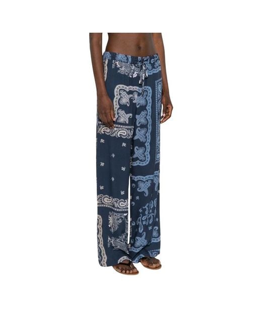The Attico Blue Wide Trousers