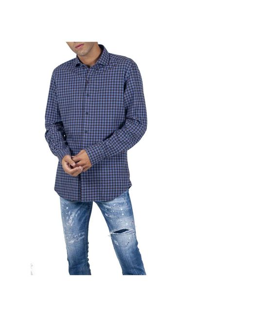 Xacus Blue Casual Shirts for men