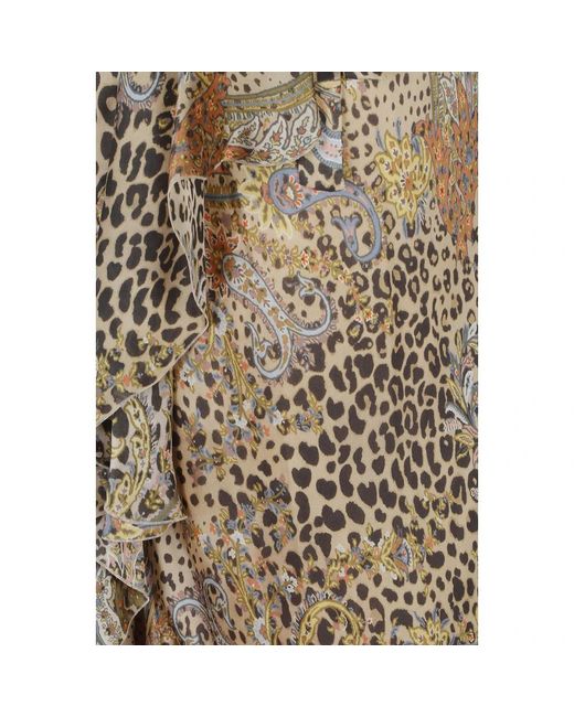 Etro Natural Midi Skirts