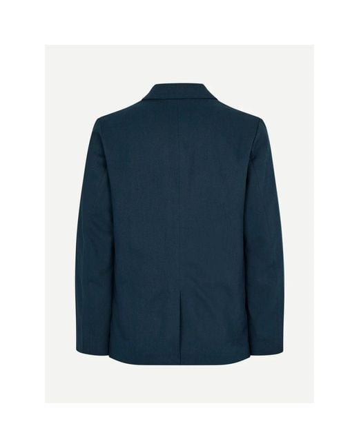 Samsøe & Samsøe Blue Blazers for men