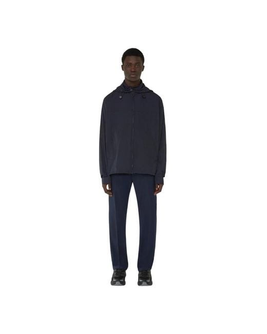 Trussardi Blue Light Jackets for men