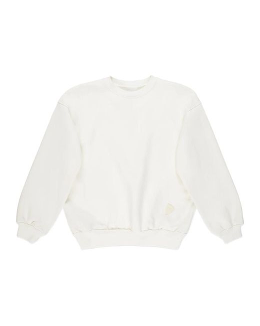 Philippe Model Hoodies & Sweatvesten ,Wit ,Katoen Ronde Hals in het White voor heren