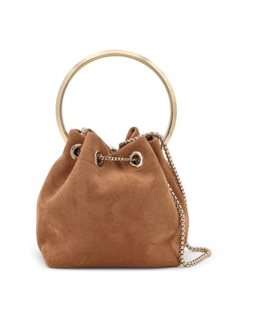 Bucket Bags Jimmy Choo de color Brown