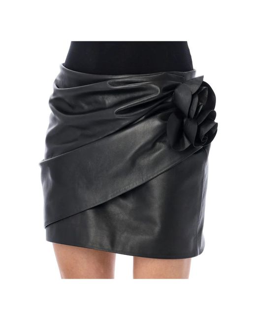 Magda Butrym Black Short Skirts