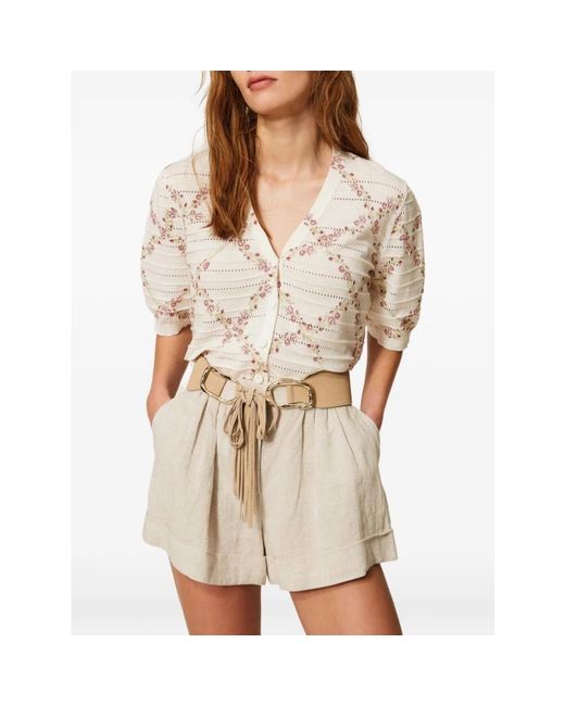 Twinset Cardigans in het Natural