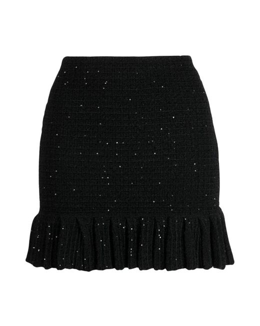 Self-Portrait Black Short Skirts