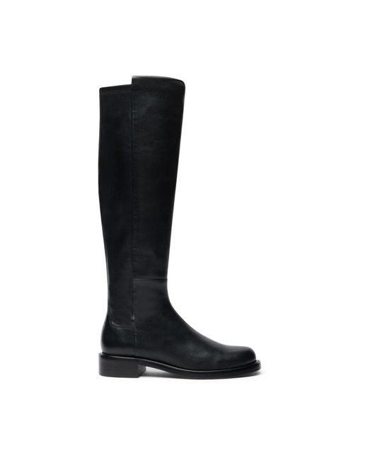High Boots Stuart Weitzman en coloris Black