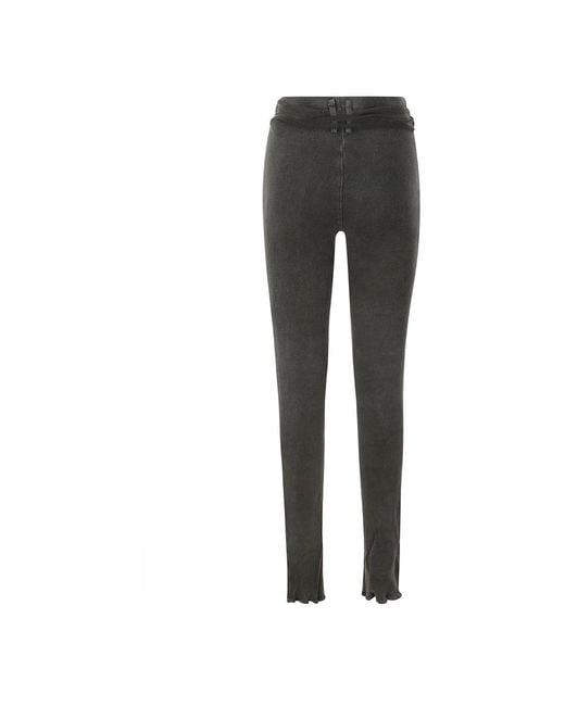 OTTOLINGER Gray Slim-Fit Trousers