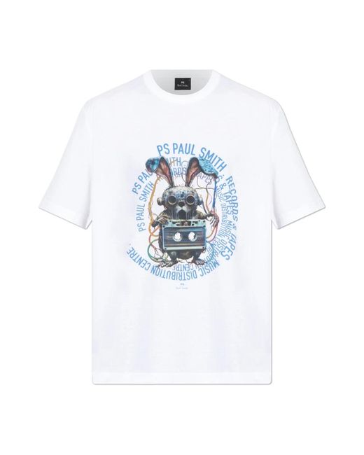 Paul Smith T-Shirts in het Blue voor heren