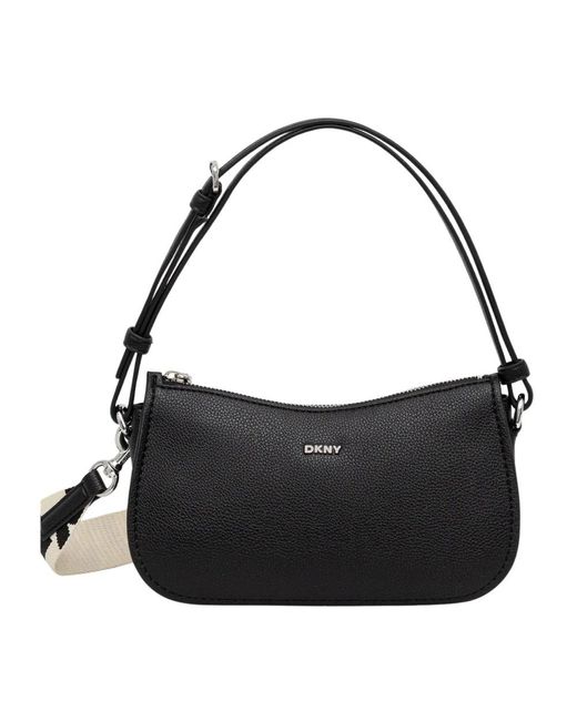 DKNY Nessa Schoudertas in het Black