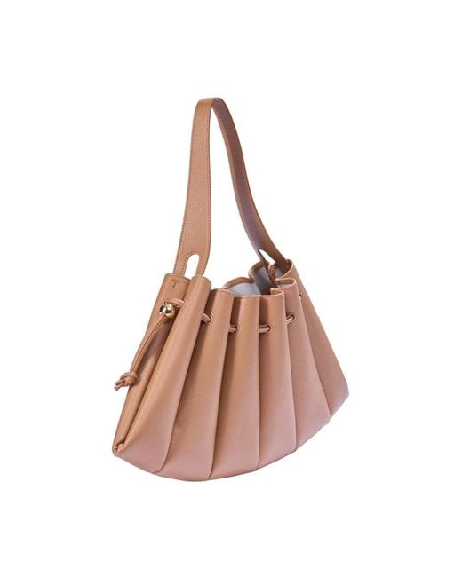 THEMOIRÈ Brown Shoulder Bags