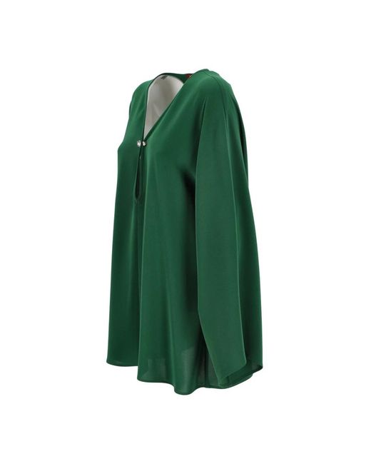 Max Mara Green Blouses