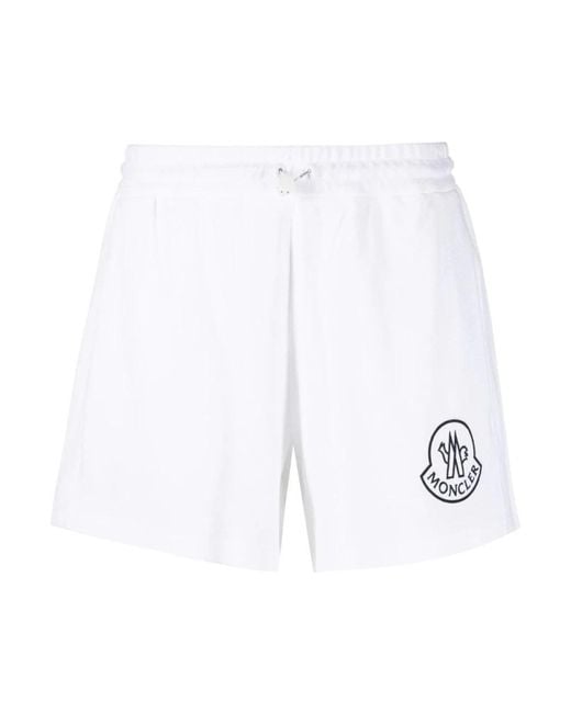 Moncler White Casual Shorts