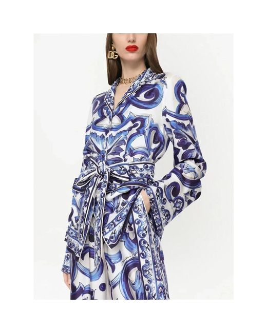 Blouses & shirts > shirts Dolce & Gabbana en coloris Blue