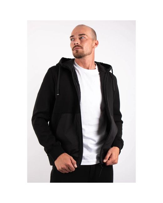 DUNO Black Zip-Throughs for men