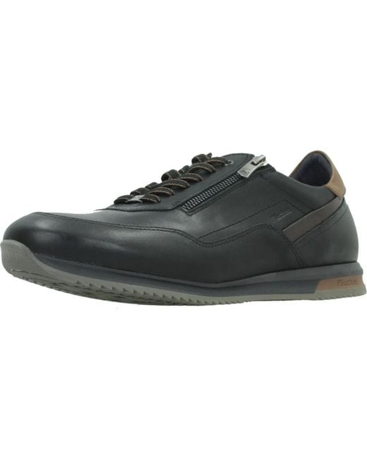 Fluchos Samir Sneaker in het Black voor heren