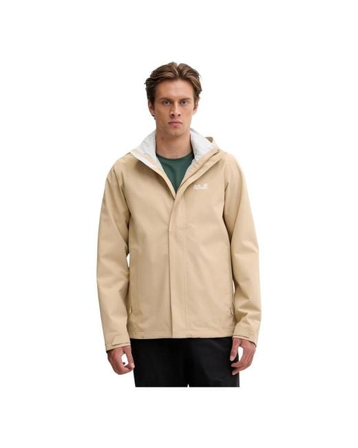 Jack Wolfskin Trailtime 2L Jacket in het Natural voor heren