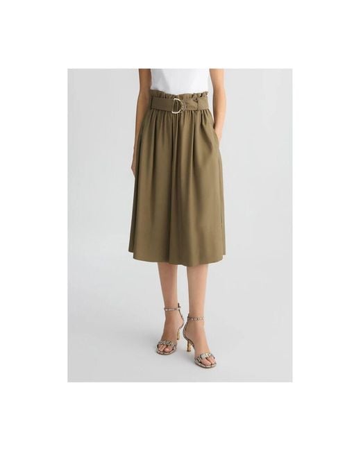 Midi Skirts di Liu Jo in Green