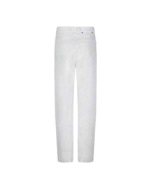 Golden Goose Deluxe Brand White Straight Jeans