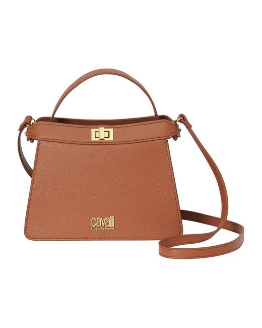 Handbags Roberto Cavalli de color Brown