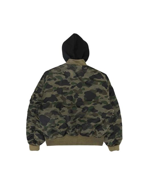 Zip-Throughs A Bathing Ape de hombre de color Green