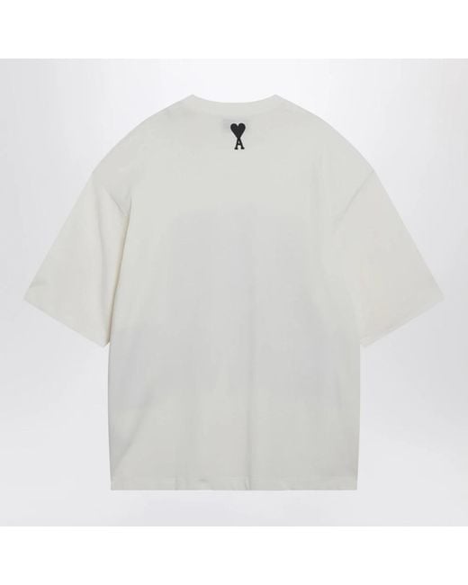 T-Shirts AMI de hombre de color White