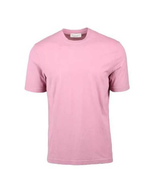 FILIPPO DE LAURENTIIS Pink T-Shirts for men
